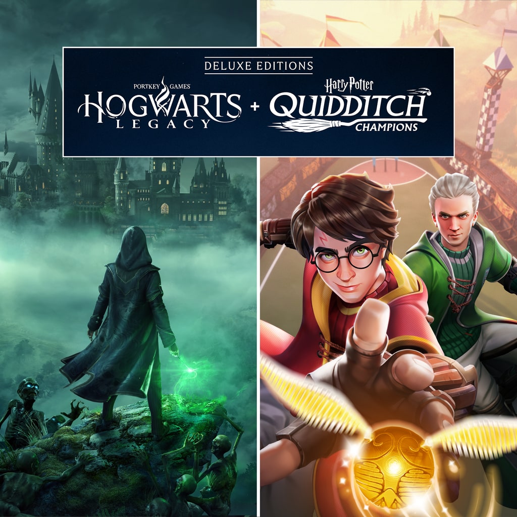 Hogwarts Legacy + Harry Potter: Quidditch Champions Deluxe Editions Bundle — обложка