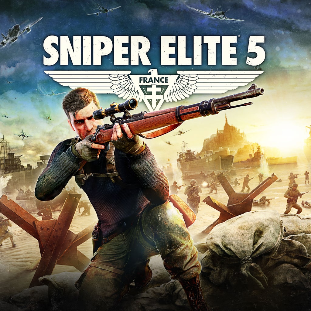 Sniper Elite 5 PS4 and PS5 — обложка